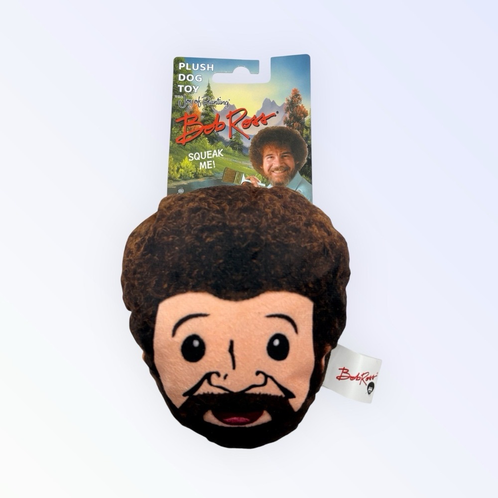 BOB ROSS DOG TOY XS-L PLUSH NEW!!‎